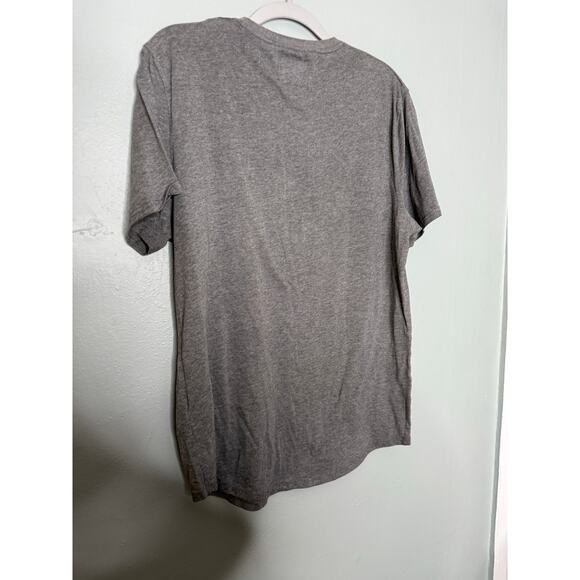 Abercrombie & Fitch grey logo graphic t-shirt - Picture 4 of 5